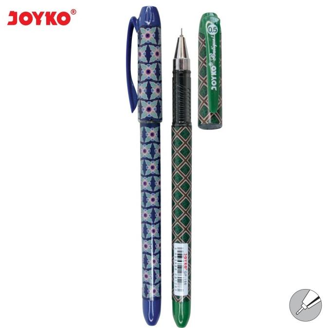 

Gel Pen / Pulpen / Pena Joyko GP-196 / Batique 1 / 0.5 mm