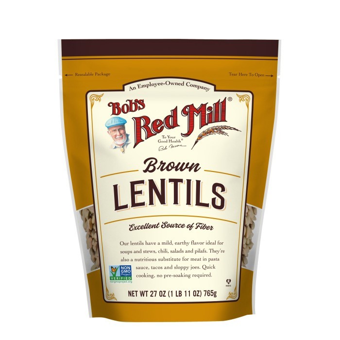 

Bob's Red Mill Brown Lentils Beans 765 gr