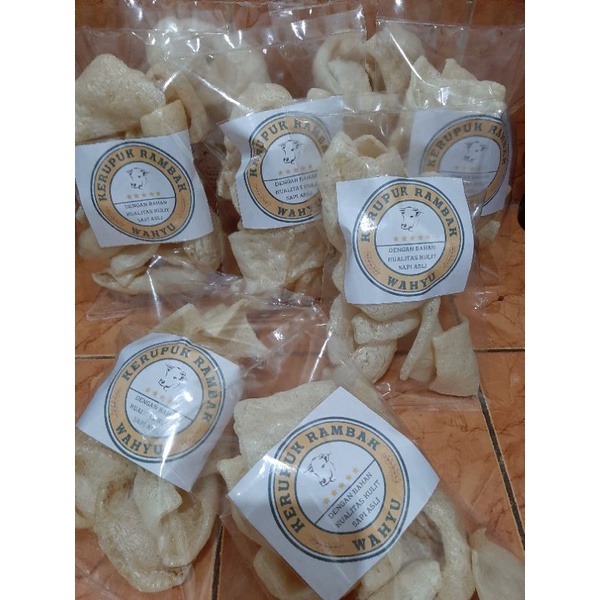 

kerupuk rambak kulit sapi