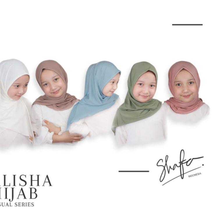 Berkualitas Alisha Hijab Casual Series - Hijab Instan Anak 1-7 Tahun ~