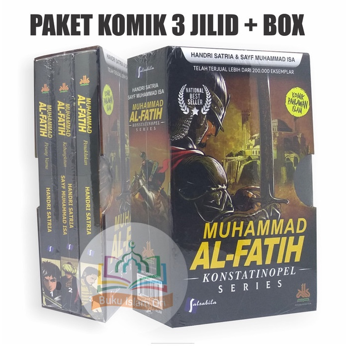 Komik Paket Box Komik Muhammad Al-Fatih Konstantinopel Series - Salsabila