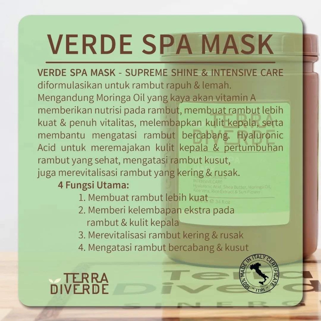 Terra Verde Spa Mask 1.000Gr