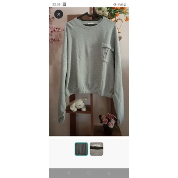 Crewneck Oversize Lengan Balon