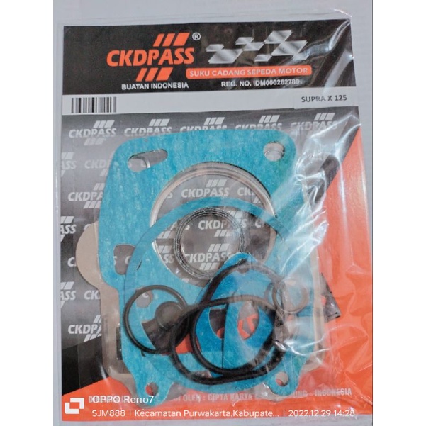 topset gasket motor supra x 125 / karisma