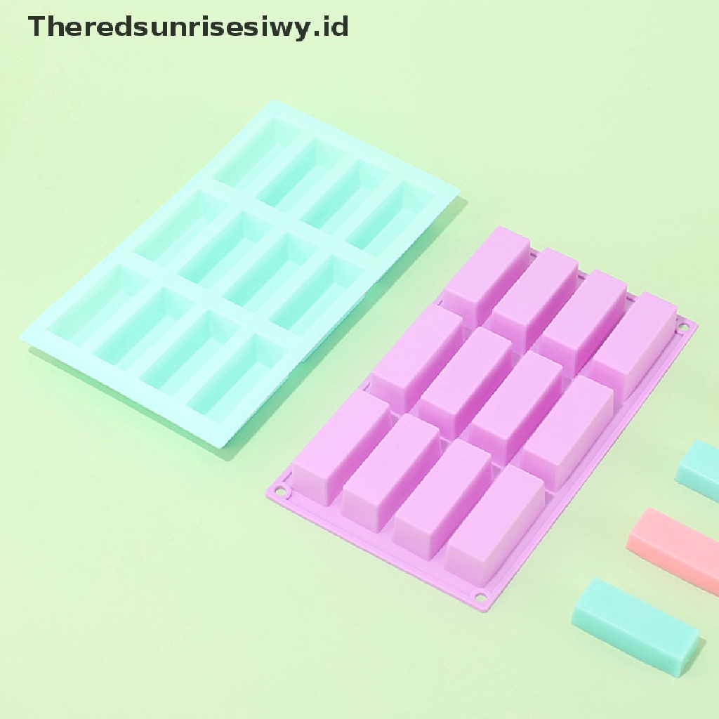 # Tas Ransel Wanita Bahan Kulit Pu Warna Polos # 1pc 1Pc 15-rongga Cetakan Kue Silikon Persegi Cetakan Bentuk Strip Mini Diy Alat Baking~