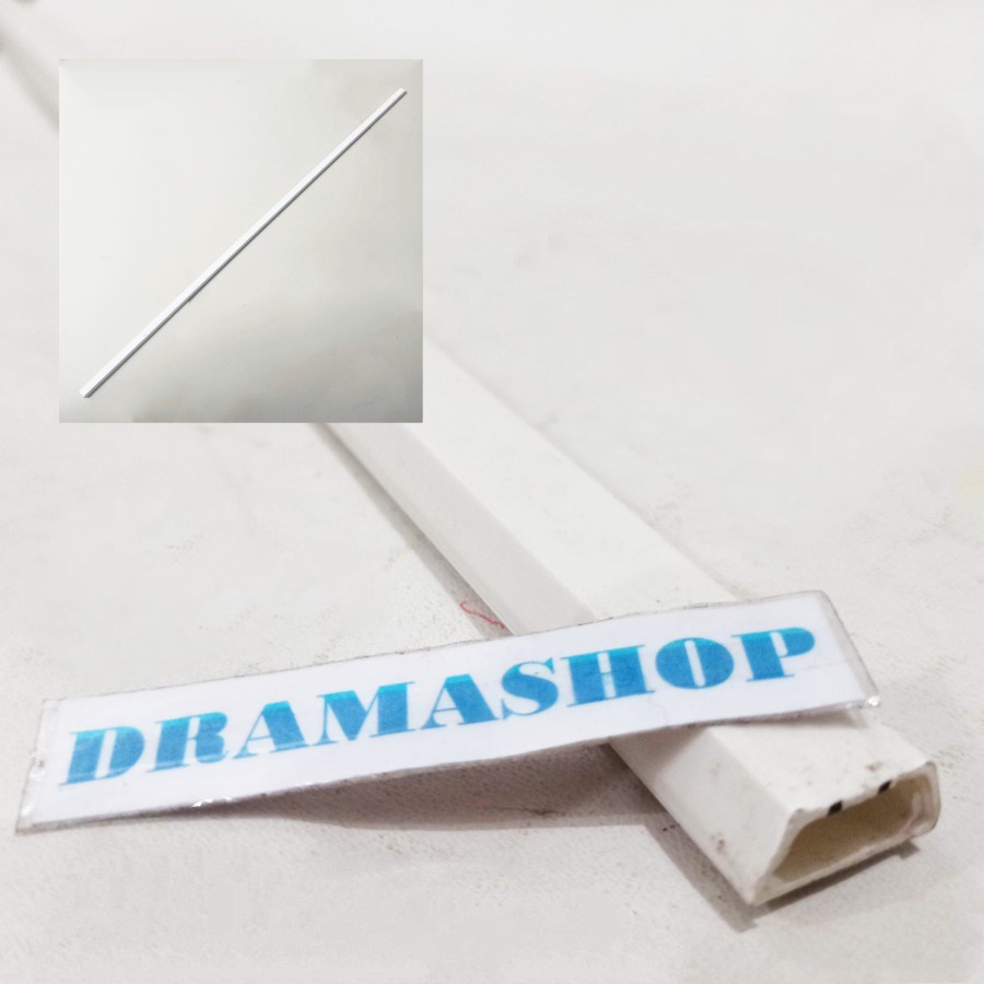 TC kabel T2 putih NISO 1m, Ducting, Pelindung kabel, Cable Protector