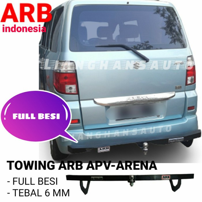 Towing Bar Arb Bemper Belakang Besi Arb Apv-Arena #Original