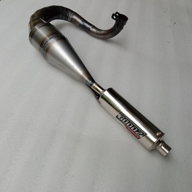 Knalpot Vespa racing kiri GODDZ RACING Px Sprint Super Excel 150 dll