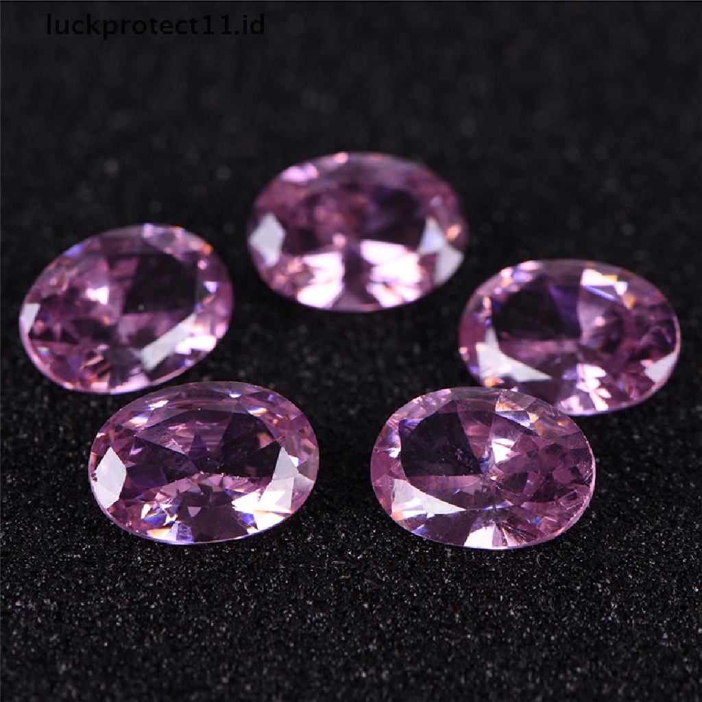 /Fashion Hot// Fashion// 10x14mm Permata Bentuk Oval Zirkon Perhiasan Batu Permata Longgar Alami Hadiah Handmade.