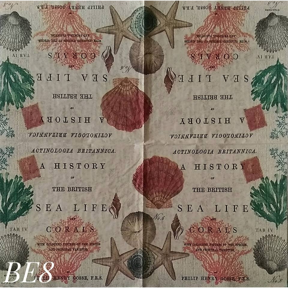 

Napkin Euro Beach BE8/ Tissue Decoupage