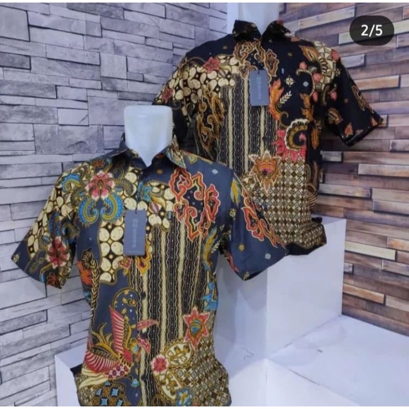 Batik Print lengan pendek Erkape