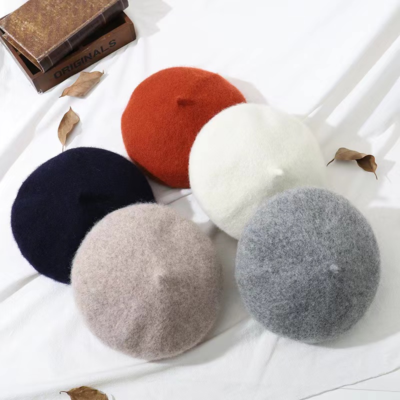 Topi Baret Selebgram Kupluk Beret Hat Topi Fashion Korea WINTER PELUKIS DINGIN