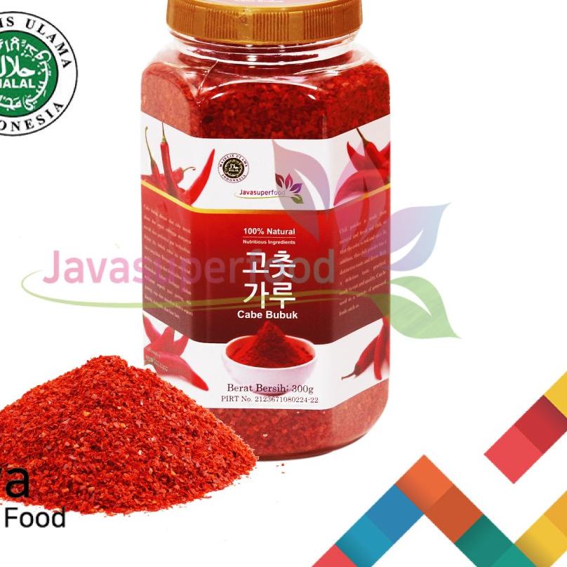 

limited STOCK!Bubuk Cabe Korea [Kasar] Toples 300g / Korea Chili Powder Korea Bottle 300g|SQ5