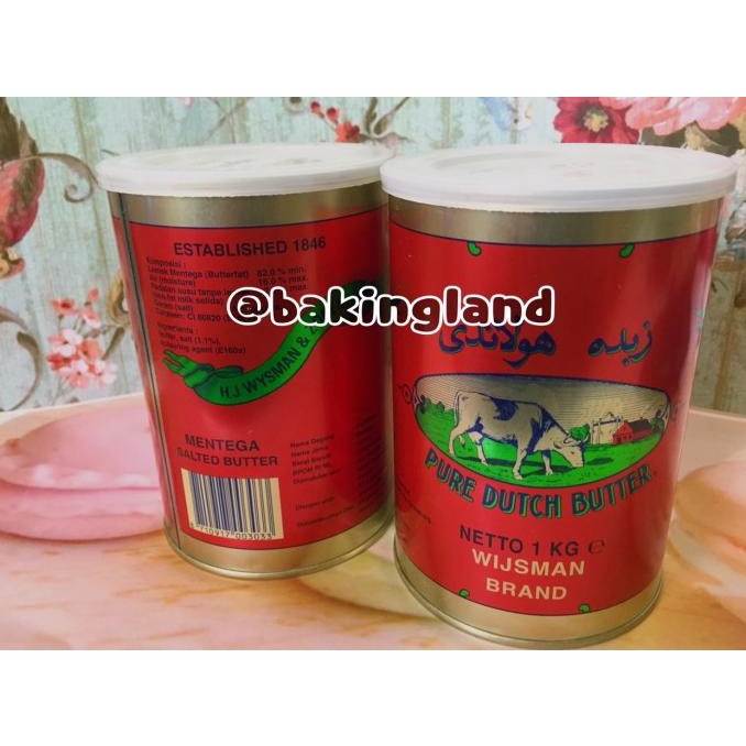 

Wisman/Wysman Butter 1kg TERLARIS TERPERCAYA ORIGINAL