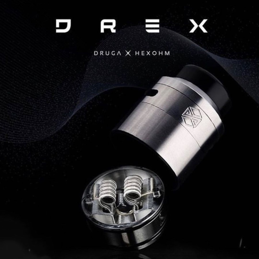 DREX RDA 24MM by Druga x Hexohm 100% Authentic Atomizer