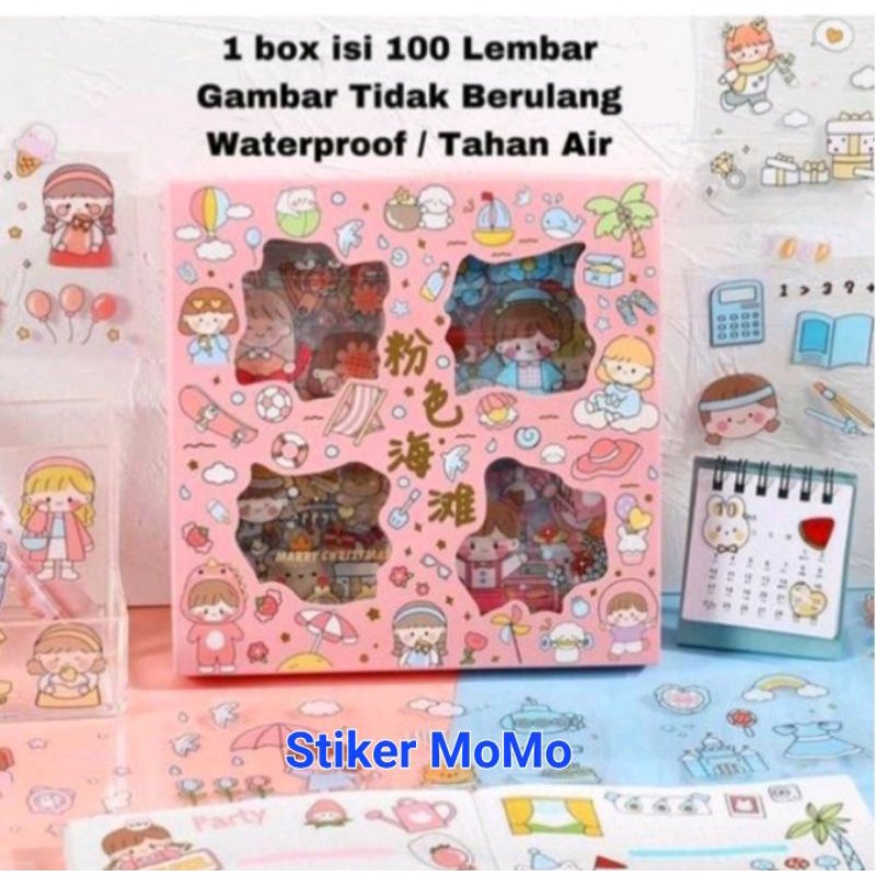 Stiker momo/stiker momo karakter