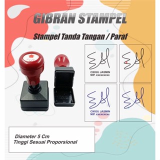 Jual Stempel Tanda Tangan Otomatis Stempel Paraf Otomatis Stempel Flash Paraf Warna