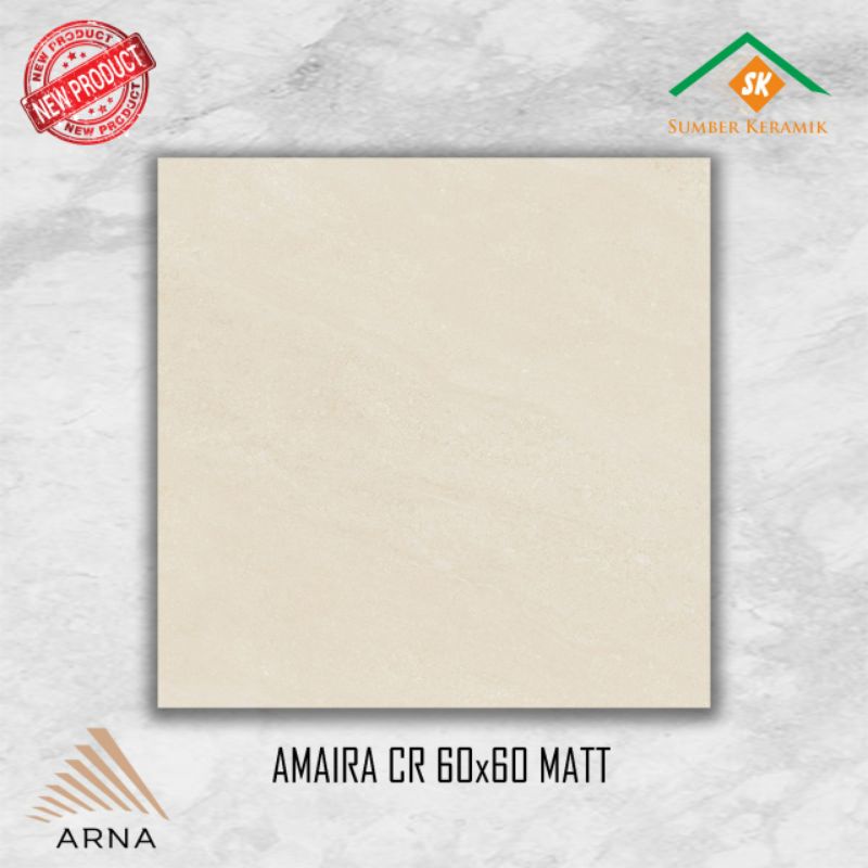 Granite lantai 60x60 amaira cream / arna / matt
