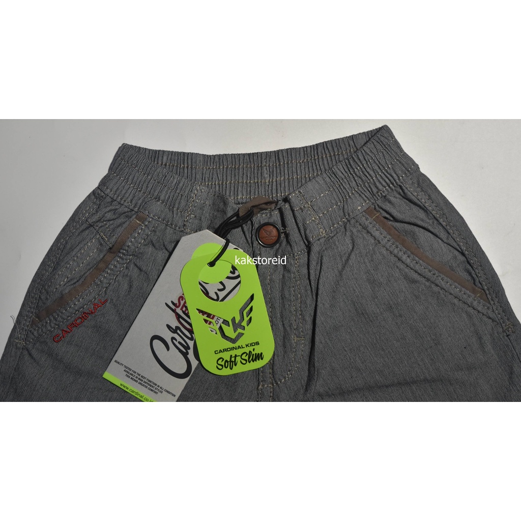 Celana Pendek Anak CARDINAL Abu DBD 07 ORIGINAL & REAL PICTURE