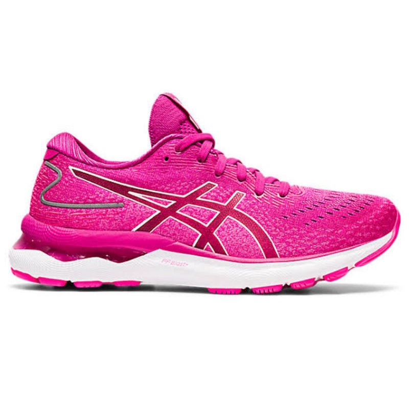 Sepatu Wanita Asics Gel Nimbus 24 Fucshia Sneakers Original