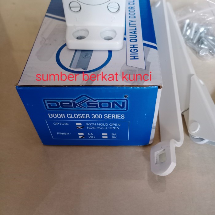 Penahan Door Closer Dekson Dcl 300 Nho , Door Closer Dekson Dcl 300 Putih
