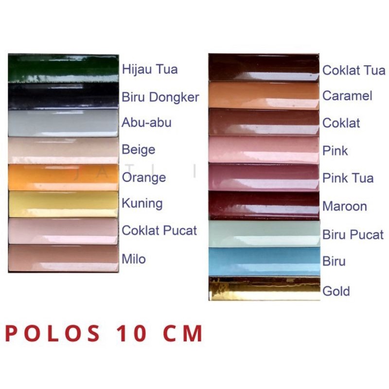 KUKU KERAMIK POLOS 10Cm