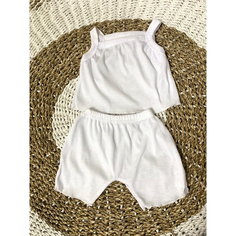 BEFAST - ZFC SETELAN ANAK FELICIA / Set Anak Singlet Kiddy / Setelan Polos Bahan RIB / Oneset Anak-Anak Perempuan / Pakaian Santai Anak / Set Atasan Singlet+Celana Pendek / Fashion Anak Terlaris / Termurah