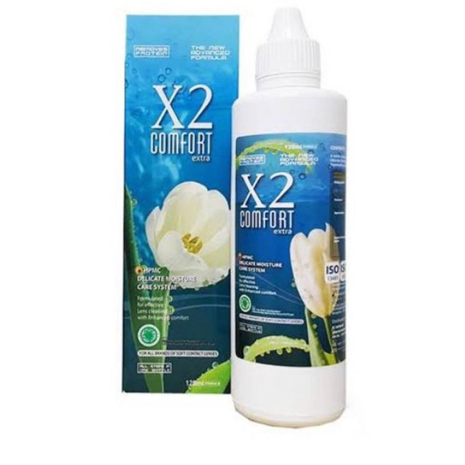 Air Softlens X2 120ml / Cairan Softlens X2 120ml / X2 120ml 60ml