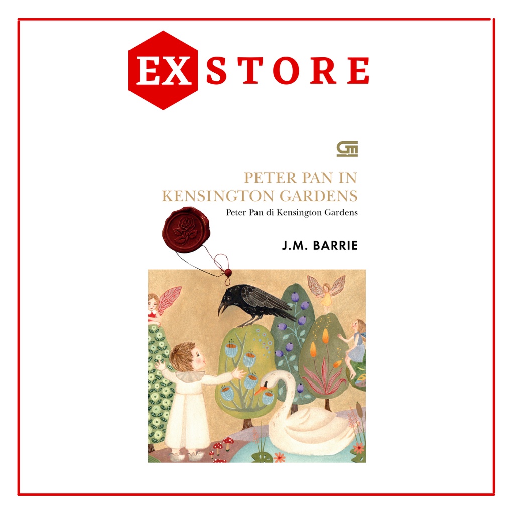 Novel Peter Pan In Kensington Gardens (Peter Pan Di Kensington Gardens) by J.M. Barry