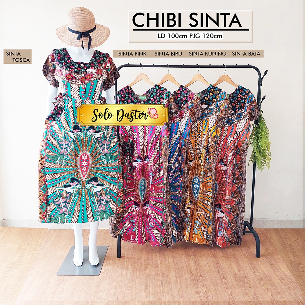 DASTER SHINTA MOTIF CANTIK WANITA HAMIL BUSUI RAYON TEBAL