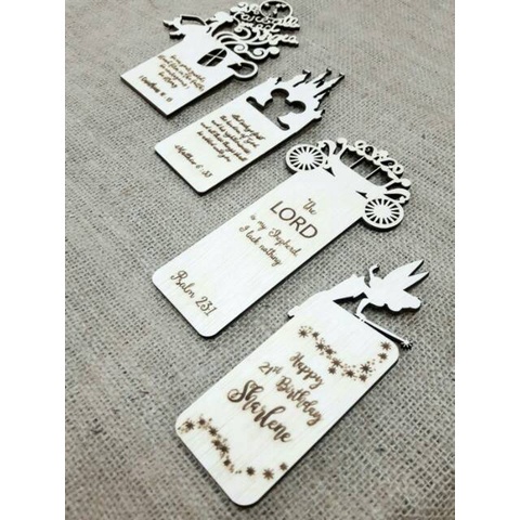 

Book mark / pembatas buku customized design TERLARIS