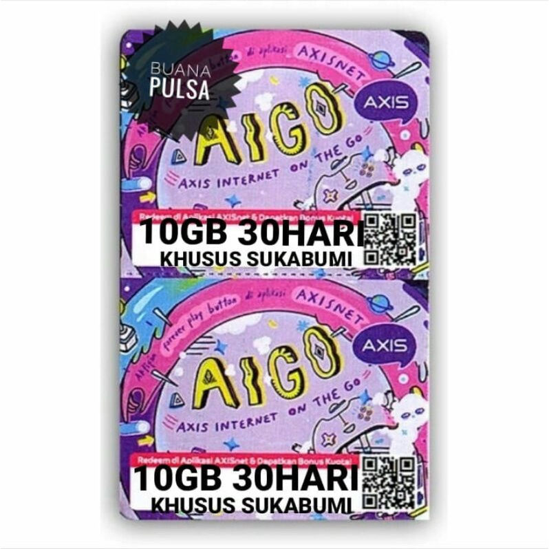AXIS DATA AIGO BOY 10GB KHUSUS SUKABUMI