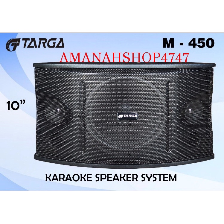 Speaker passive targa m 450 original,sepasang speaker passive 10 inci