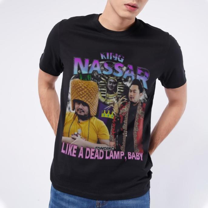 Kaos Pria Tomoinc King Nassar Bootleg Design