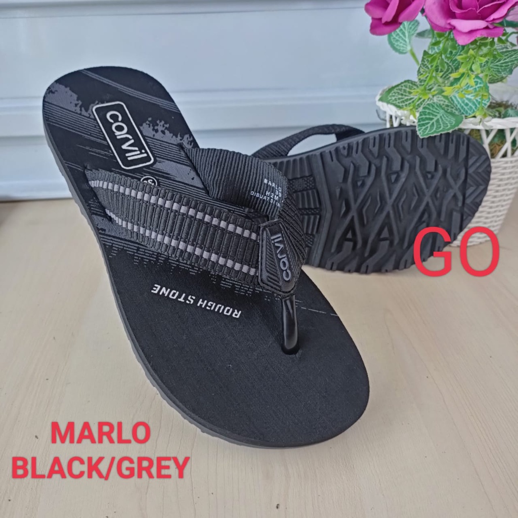 BB Carvil Sandal Pria 39-43 Sandal Jepit Carvil Anti Slip &amp; Awet