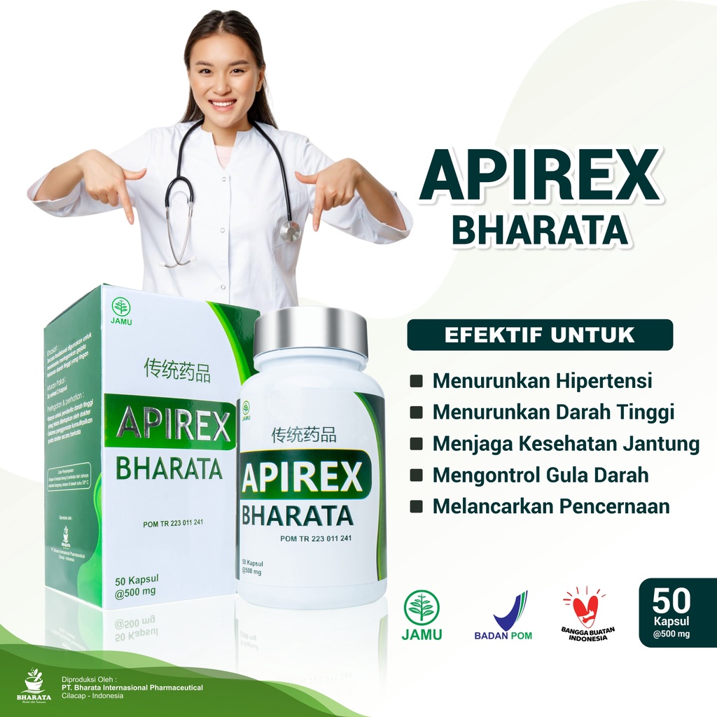 Apirex Bharata-Obat darah tinggi-Paling ampuh