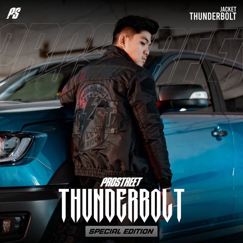 Jaket Motor Prostreet Thunderbolt Black