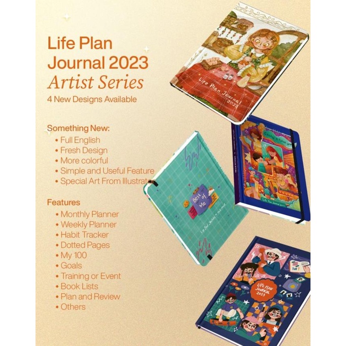

PLANNER 2023 LIFE PLAN JOURNAL + FREE JOURNAL KIT