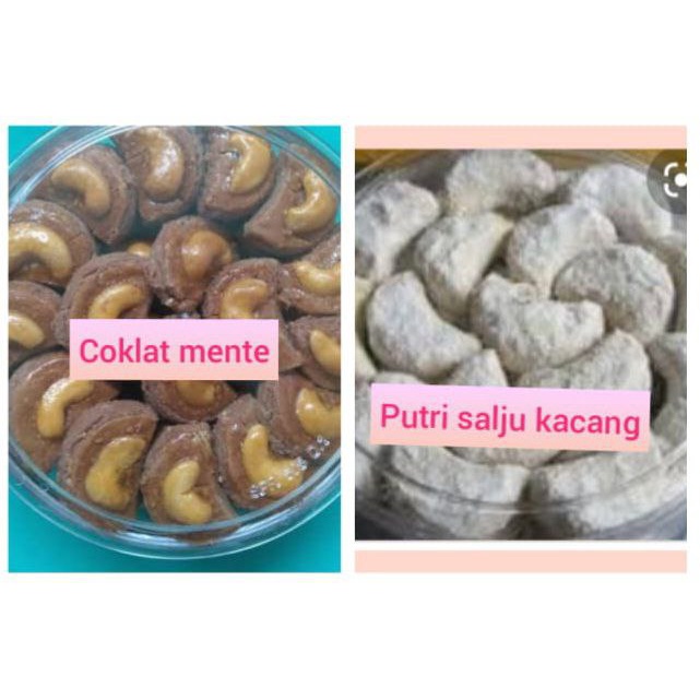 

Kue kering coklat mente dan putri salju