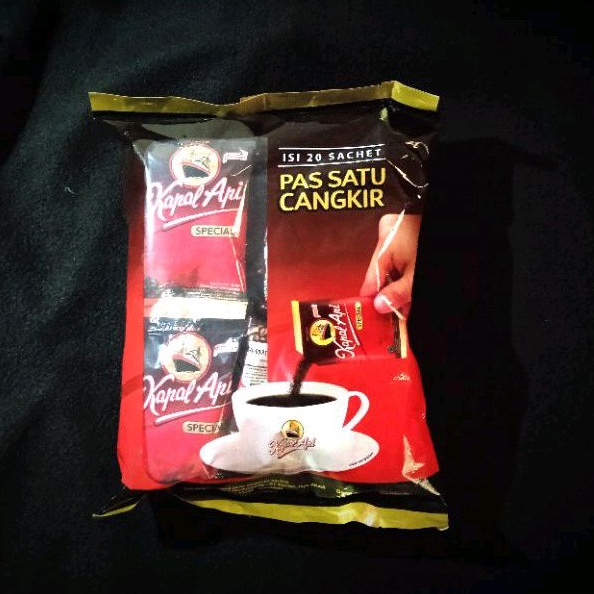 

Kopi Kapal Api Special Non Gula 2 Renceng 20 Sachet
