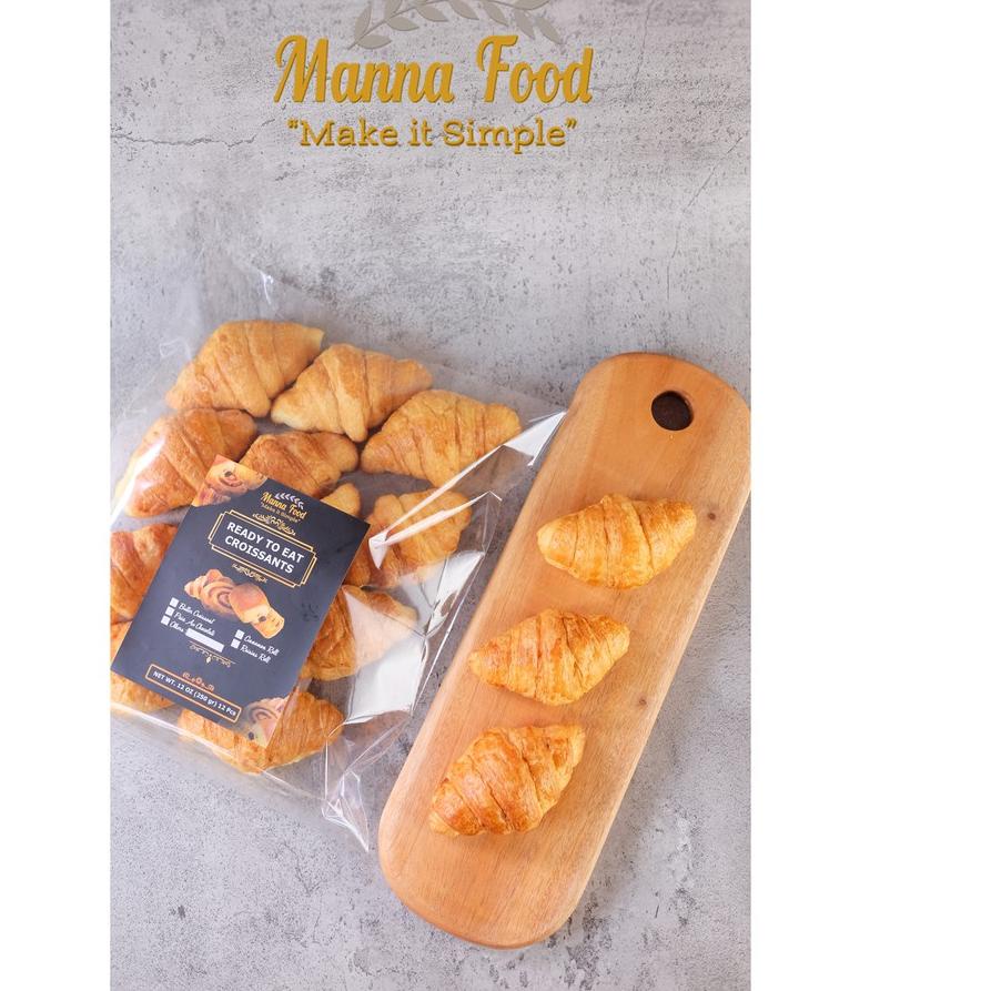 

GRATIS ONGKIR✅Mini Butter Croissant / Plain Croissant Small isi 12 PCS /Croissant Termurah|RA6