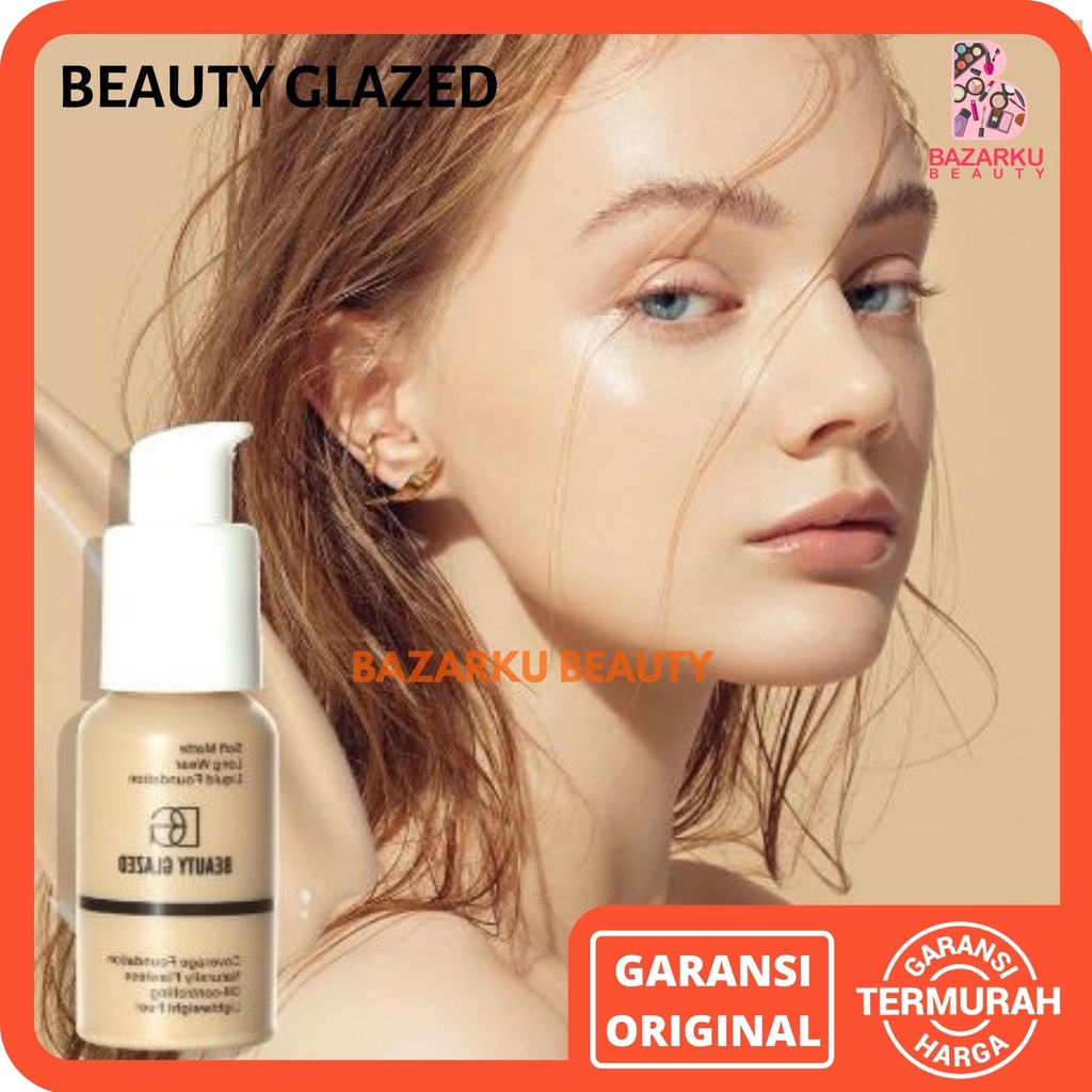 Beauty Glazed Liquid Foundation Beauty Glazed Alas Bedak Beauty Glazed Foundation Beauty Glazed Foundation Cair Beauty Glazed