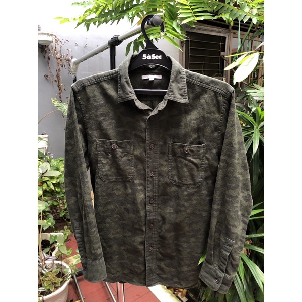 FLANEL/OUTER UNIQLO CAMO