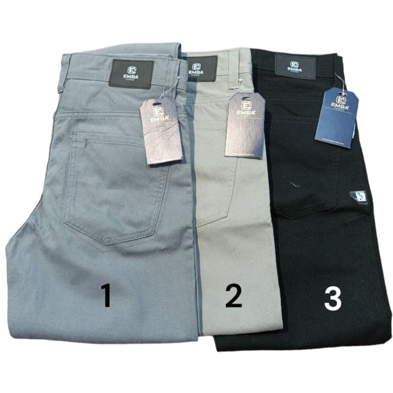 Celana pria/Emba classic/259/Celana panjang/Celana chinos