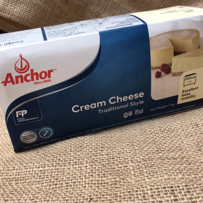 

Anchor cream cheese repack 500gr TERLARIS TERPERCAYA ORIGINAL