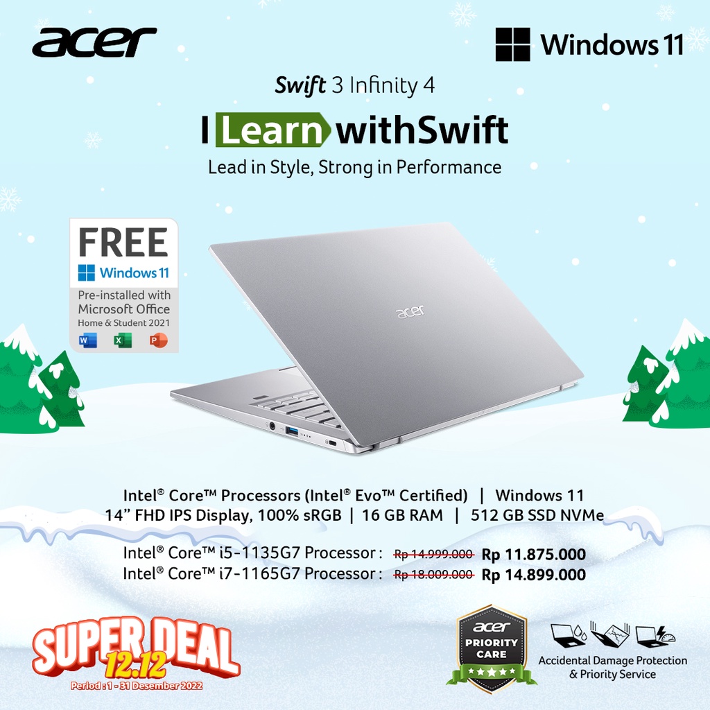 Acer Swift 3 Infinity 4 (SF314-511-76QK)