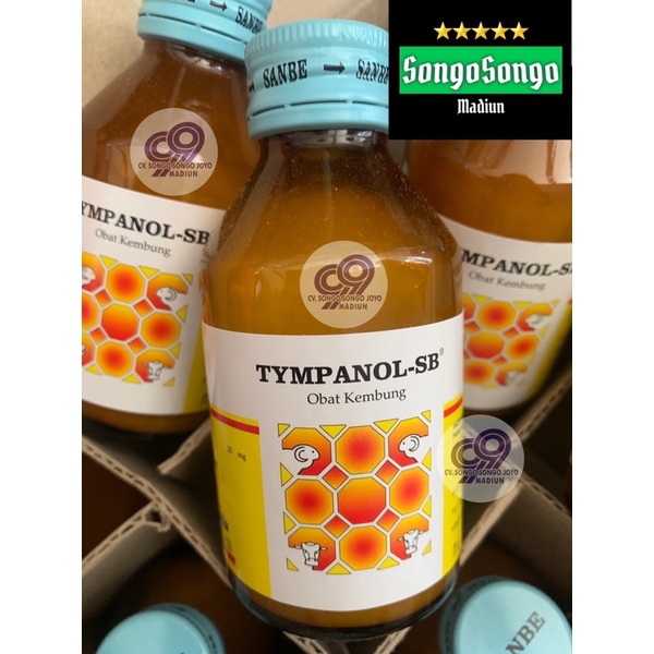TYMPANOL-SB 100ml (Obat Kembung Sapi SANBE)