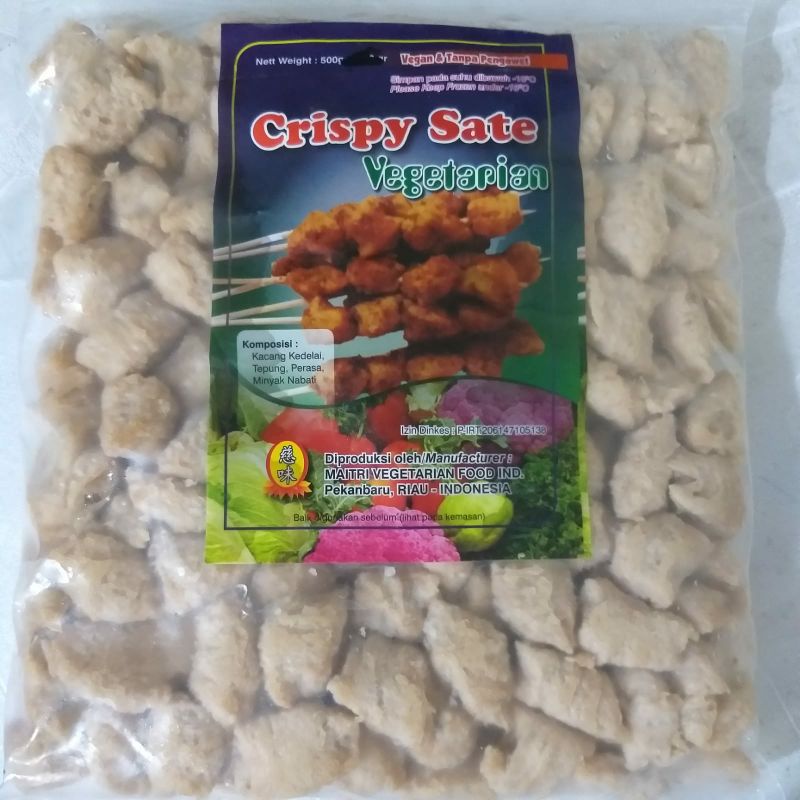 

Crispy Sate Vegetarian 500 Gram