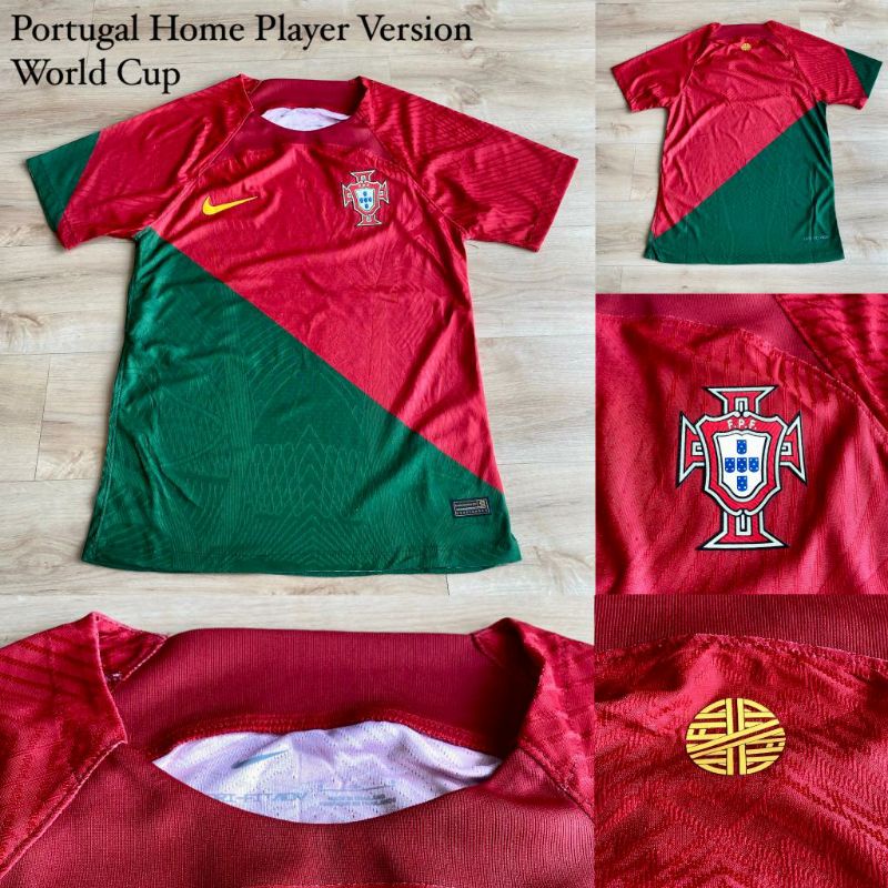 PROMO Jersey Portugal Home Player Issue Piala Dunia 2022