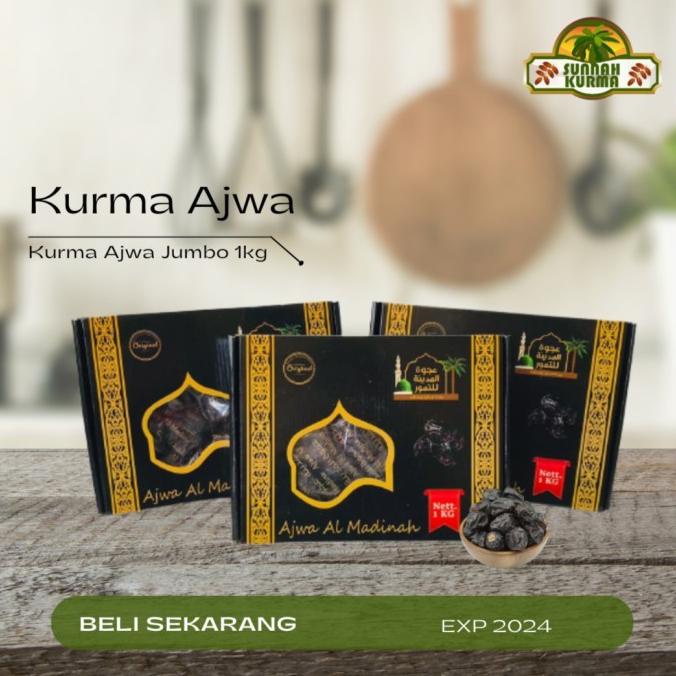 

SALE KURMA AJWA MADINAH JUMBO 1KG DISCOUNT RER69464S